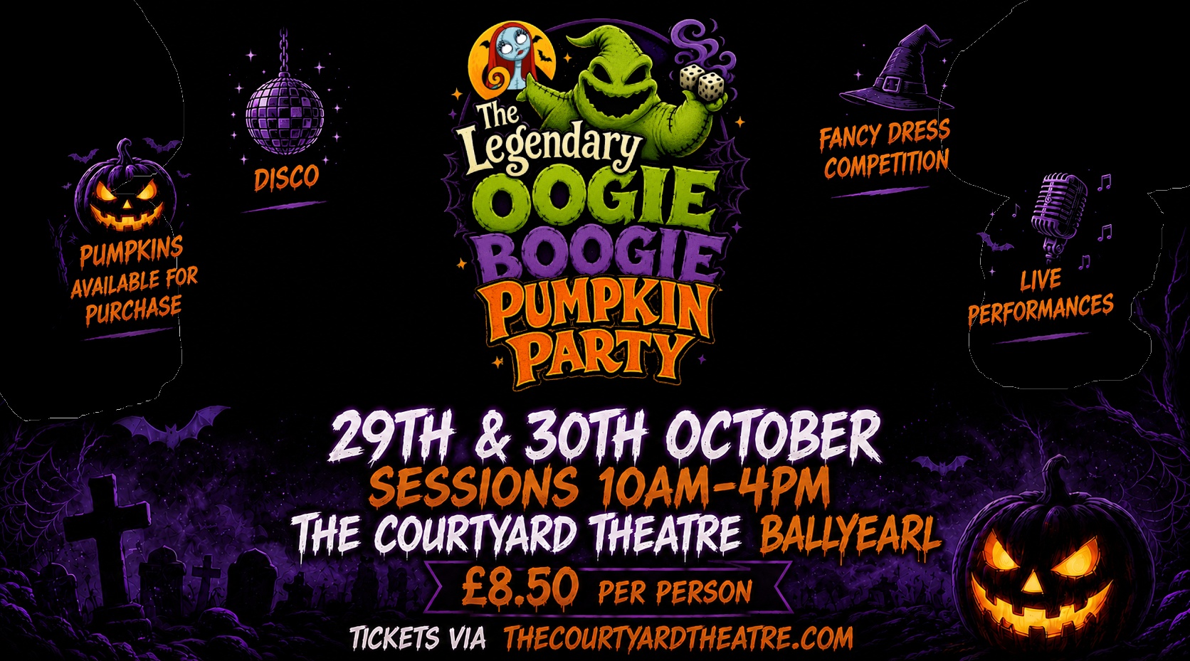 Oogie Boogies Pumpkin Party