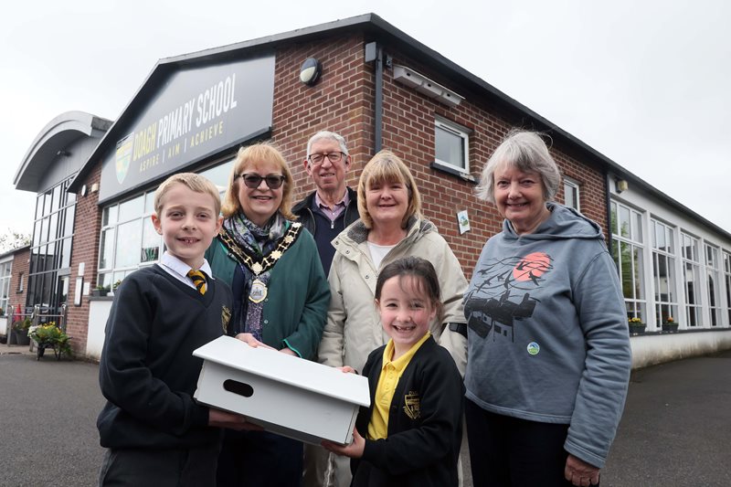 Doagh-Primary-School-pupils-celebrate-the-installation-of-three-new-swift.jpg Doagh-Primary-School-pupils-celebrate-the-installation-of-three-new-swift.jpg