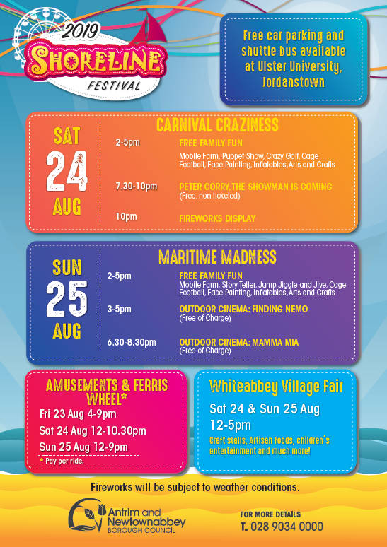 Events What's On Antrim & Newtownabbey Borough Council